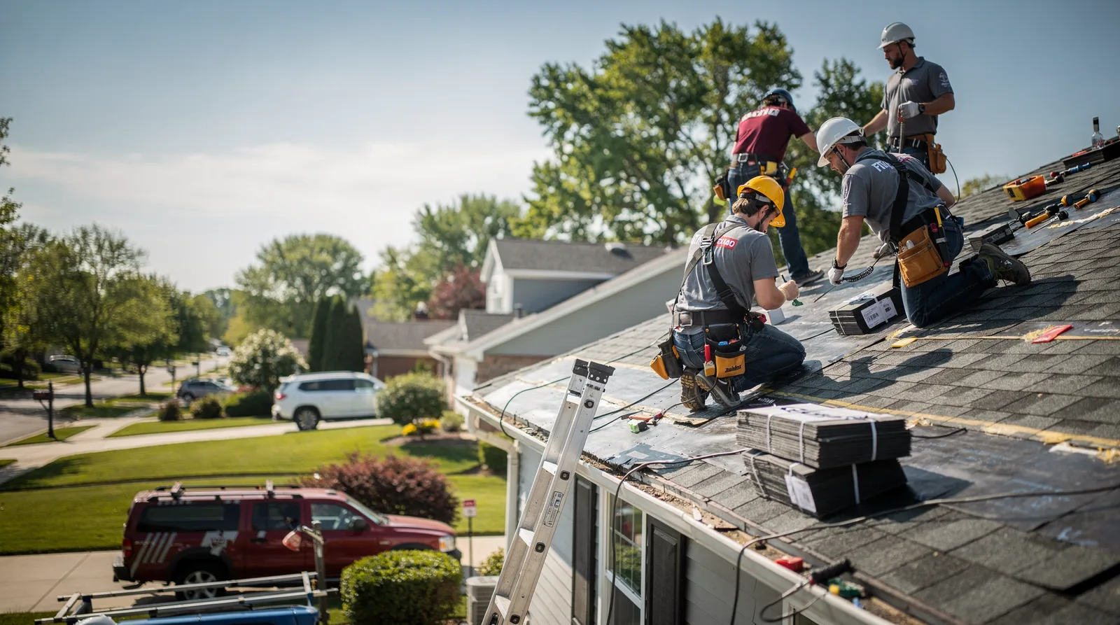 Roof Repair in North Henderson, IL around you